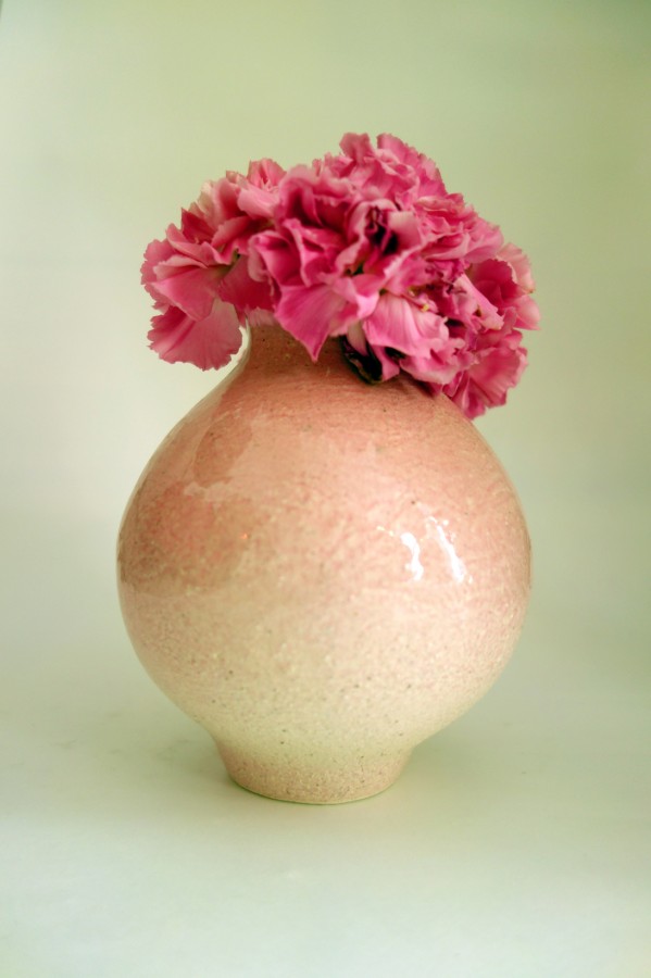Pink vase by Catia Pessoa